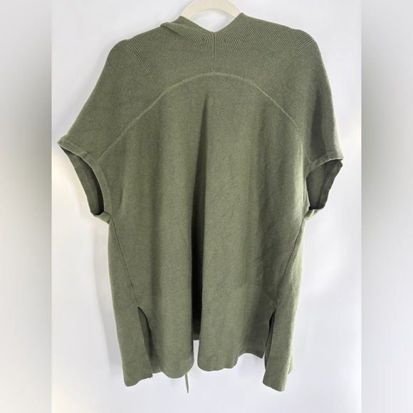 J. Jill Forest Green Open Front Cardigan - Picture 5 of 8